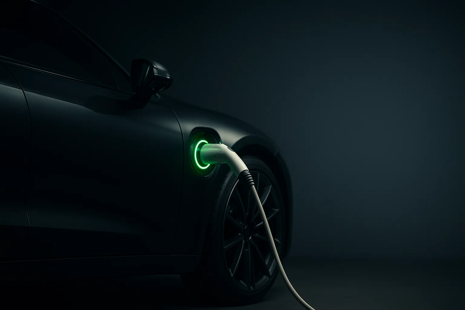 EV charging background